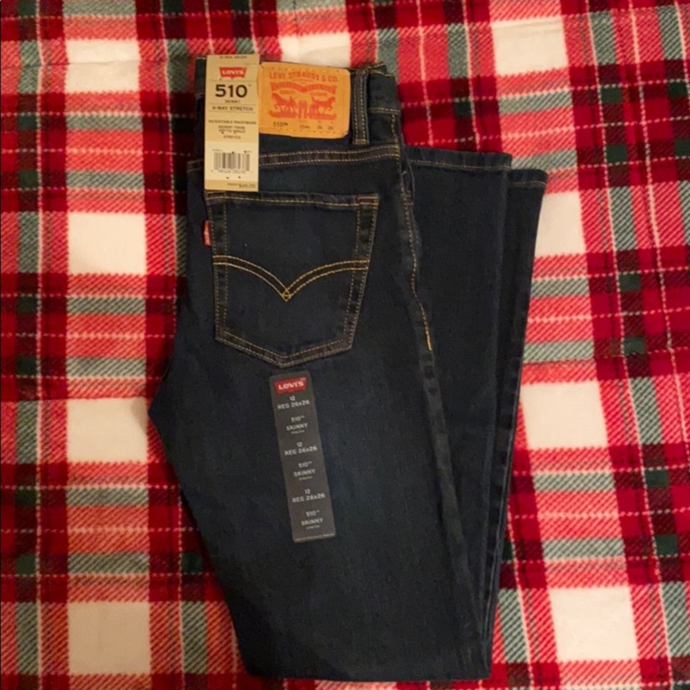 NWT Levi’s 510 Skinny Boys size 12 Reg W26 x L26